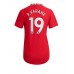 Billige Manchester United Raphael Varane #19 Hjemmetrøye Dame 2022-23 Kortermet